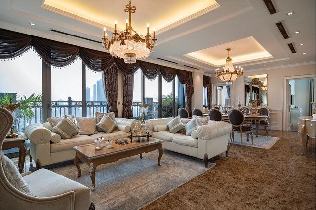 Các căn hộ sở hữu nội thất cao cấp và tối đa ánh sáng tự nhiên.