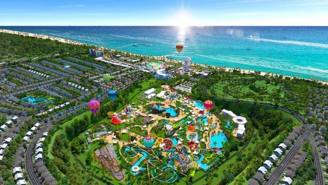 Dự án Công viên nước NovaWorld Phan Thiết với HVC Group là tổng thầu toàn bộ công nghệ lọc, xử lý nước.