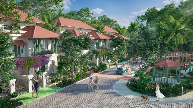 Chính sách ưu đãi hấp dẫn càng tăng sức nóng cho Tropical Park. (Ảnh phối cảnh minh họa).