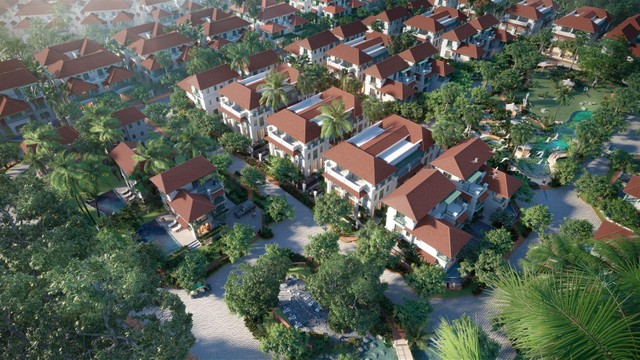 Sun Tropical Village như một “ốc đảo” nhiệt đới giữa quần thể Bãi Kem. (Ảnh minh họa).