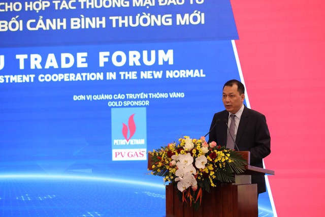 Thứ trưởng Bộ Công Thương Đặng Hoàng An phát biểu tại Diễn đàn