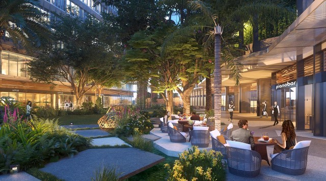 LUMIÈRE shops trong nội khu LUMIÈRE riverside được thừa hưởng lối sống “sang và xanh” trong một hệ sinh thái cao cấp bậc nhất của Thảo Điền.