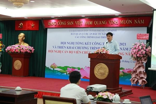 Ông Lê Hòa Bình, Phó chủ tịch thường trực UBND TP.HCM phát biểu tại Hội nghị.