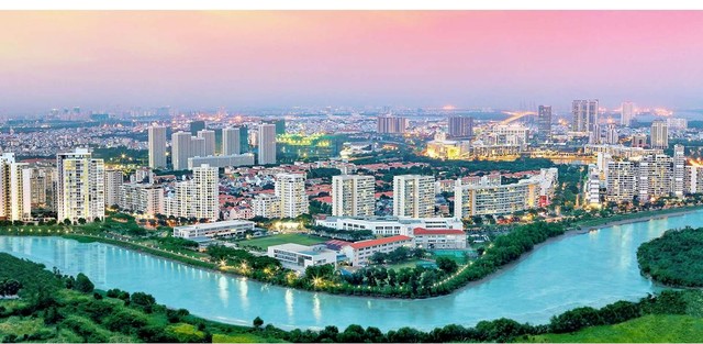Một “view” nhìn thực tế của Viva Plaza về Phú Mỹ Hưng với cảnh quan tuyệt đẹp.