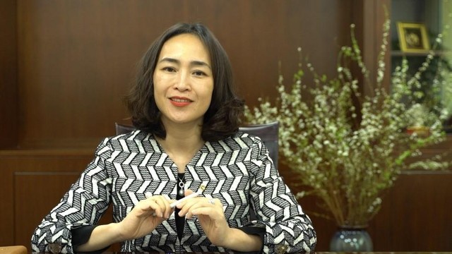 Bà Nguyễn Thị Kim Oanh – Phó Tổng Giám đốc Vietcombank.