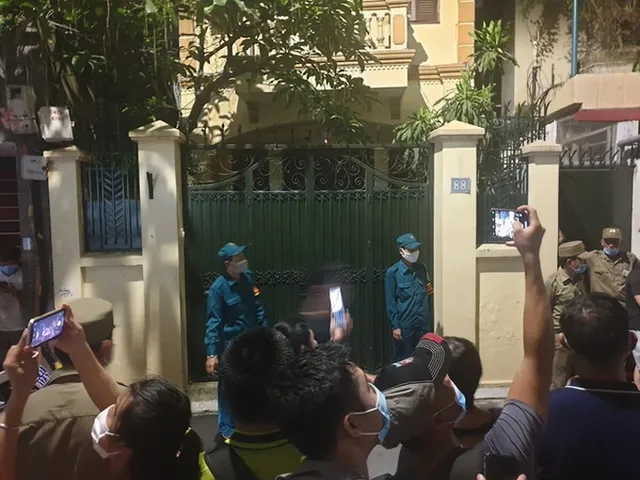 Ngôi nhà số 88 Trung Liệt của vợ chồng ông Nguyễn Đức Chung được hủy bỏ lệnh kê biên (Ảnh: Nguyễn Trường).