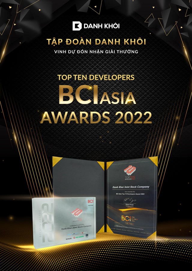 Năm 2022 là năm đầu tiên Kl994 game bài casino hấp dẫn Danh Khôi tham dự và vinh dự đón nhận giải thưởng danh giá bậc nhất khu vực từ BCI Asia Awards.