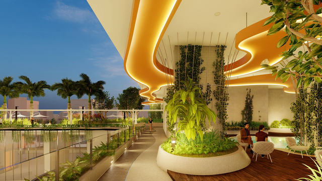 The Peak Garden tích hợp hệ thống tiện ích hiện đại và môi trường sống xanh hiếm có giữa lòng trung tâm quận 7.