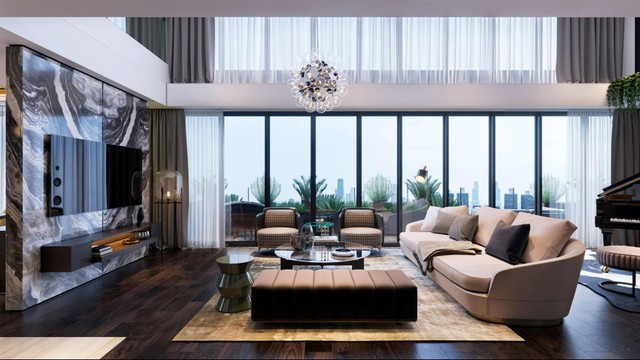 “Tuyệt phẩm” không gian sống đẳng cấp giữa mây trời tại Sky Villa.