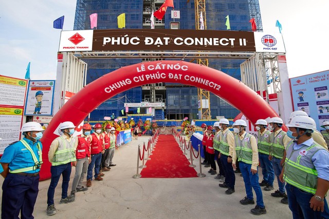 Phúc Đạt Connect 2 đã được cất nóc hoàn chỉnh và chuẩn bị bàn giao nhà.