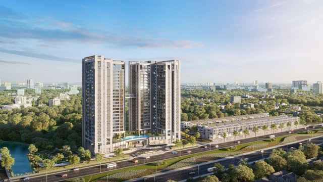 Essensia Nam Sài Gòn là dự án tiên phong trong xu hướng thiết kế căn hộ sức khỏe, đồng thời dự án thừa hưởng không khí thiên nhiên từ vùng sông nước Nhà Bè.