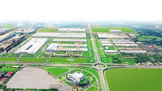 Toàn cảnh Nhà máy Thaco tại Chu Lai (Quảng Nam).