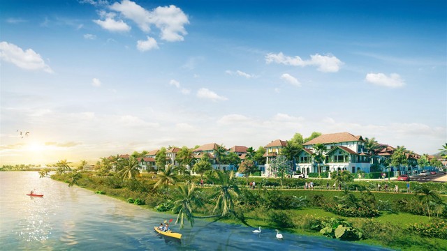 Những đô thị sang trọng bên sông là nơi quy tụ cộng đồng cư dân tinh hoa. (Ảnh minh họa).