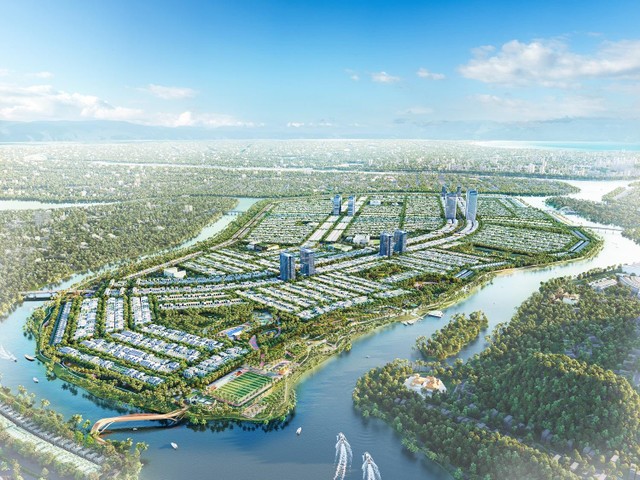 Khu đô thị Sun Riverpolis phía Đông Nam Đà Nẵng (Ảnh phối cảnh minh họa).