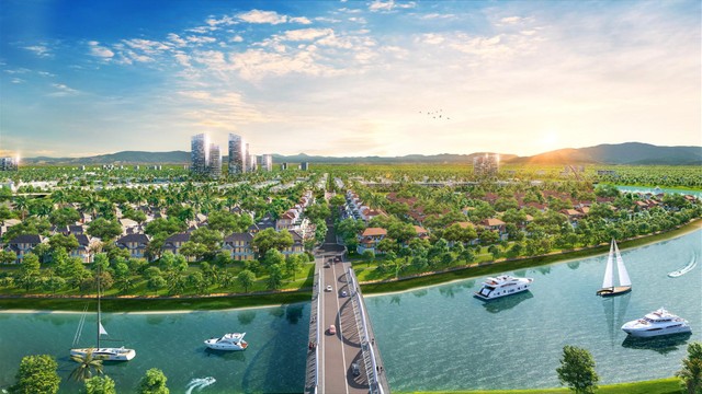 Dự án Sunneva Island mang phong cách sống thượng lưu bên sông đến Đà Nẵng. (Ảnh minh họa).