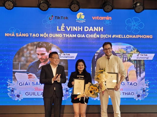 Tổng kết chiến dịch #Hellohaiphong trên nền tảng Tiktok.