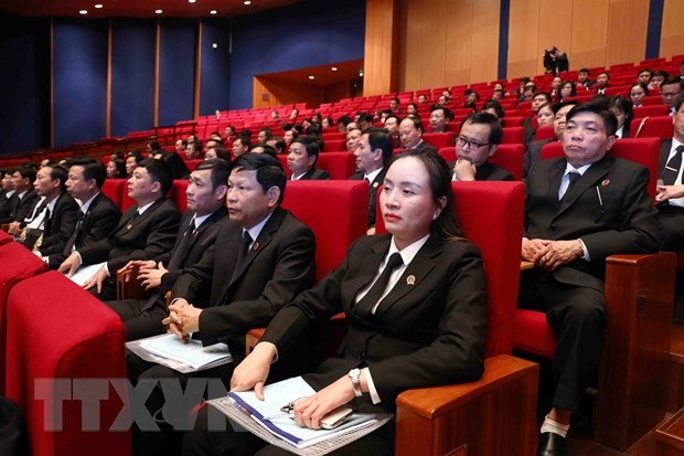 Các đại biểu tham dự hội nghị. (Ảnh: Phạm Kiên/TTXVN).