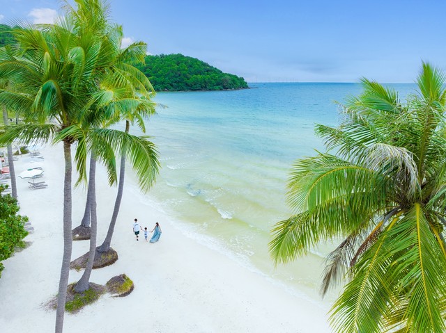 Bãi Sao tựa như một vịnh biển yên bình. Ảnh Sun Group.