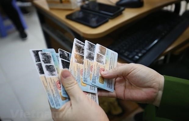 Căn cước công dân gắn chip. (Nguồn: Vietnam+).