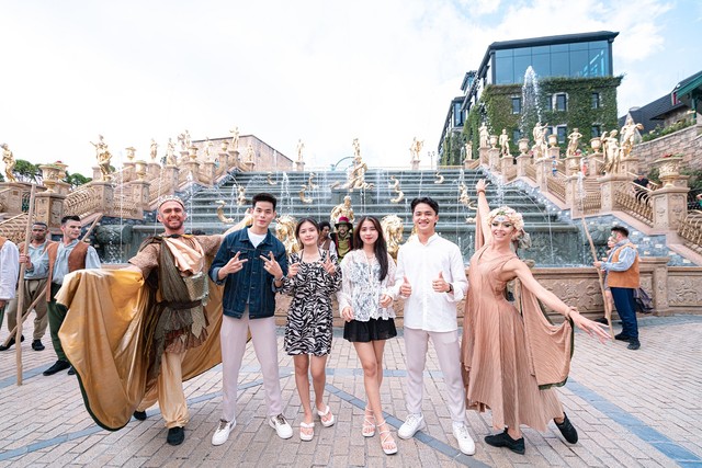 Sun World Ba Na Hills - một trong những điểm đến “thương hiệu” của Đà Nẵng. Ảnh Ánh Dương.