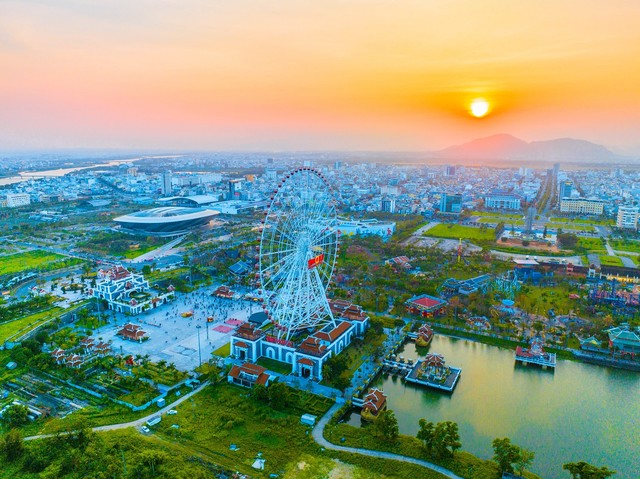 Thành phố hướng tới trở thành đô thị sinh thái, hiện đại và thông minh. Ảnh Ánh Dương.