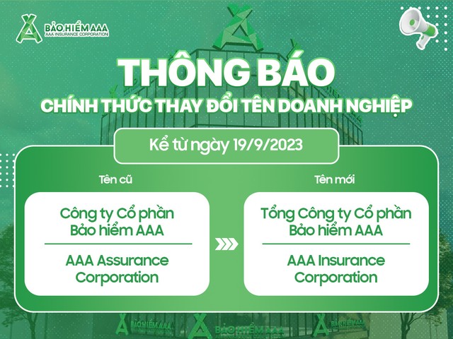 Việc đổi tên này phù hợp quy mô của Kl99kl phiên bản hoạt động AAA với mạng lưới hơn 50 chi nhánh “phủ xanh” khắp cả nước.