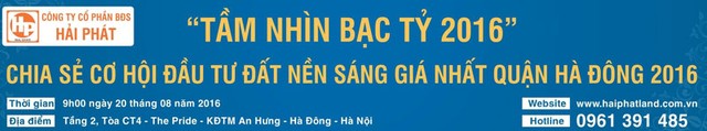 Chia sẻ cơ hội Kl99ok phiên bản mới đất nền sáng giá nhất quận Hà Đông 2016  ảnh 1