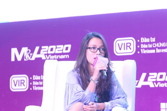 Bà Khanh Nguyễn, Giám đốc cao cấp thị trường vốn, Công ty JLL Việt Nam. Ảnh: Lê Toàn.