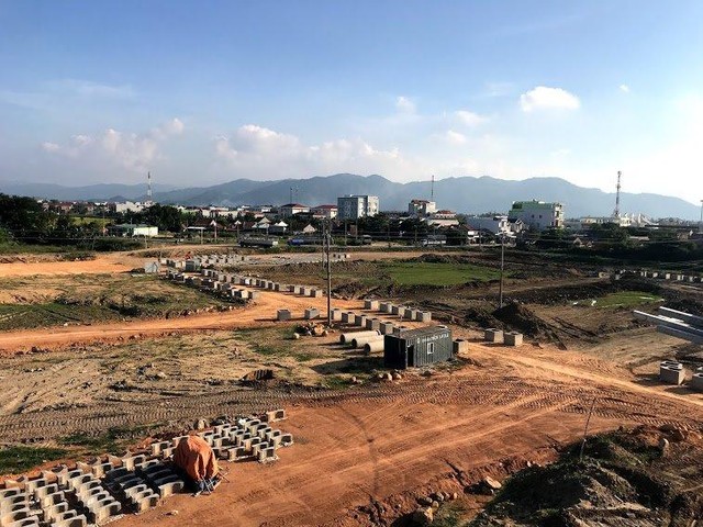 Dự án Khu phố chợ Hòa Vinh do Công ty CP Kl99ok phiên bản mới xây dựng 72 Kl99ok phiên bản mới.