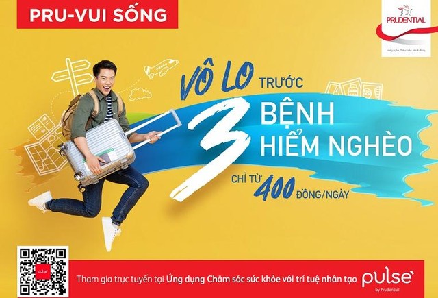 PRU-Vui Sống mang tới sự bảo vệ Kl991.com nạp rút nhanh trước rủi ro 3 bệnh lý nghiêm trọng phổ biến: Ung thư, đột quỵ và nhồi máu cơ tim với mức chi phí hợp lý chỉ từ 88.000 đồng/năm.