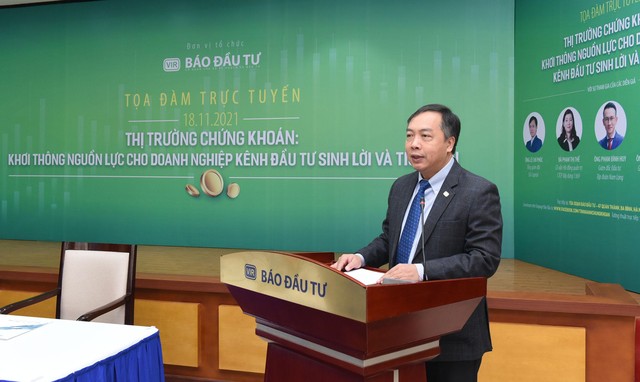 Tổng Biên tập Báo Kl99ok phiên bản mới Lê Trọng Minh phát biểu khai mạc Tọa đàm. Ảnh Dũng Minh