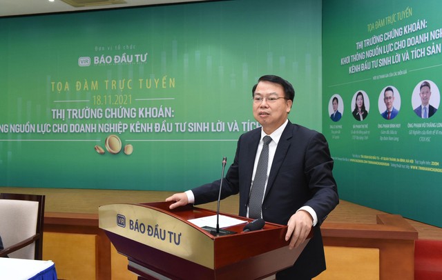 Thứ trưởng Bộ Kl991.com nạp rút nhanh Nguyễn Đức Chi phát biểu chào mừng Tọa đàm. Ảnh: Dũng Minh