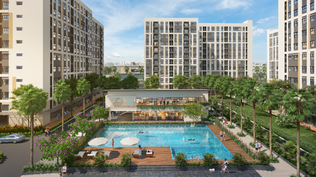 Phối cảnh tiện ích nội khu đa dạng “ngay dưới chân nhà” của EHome Southgate.