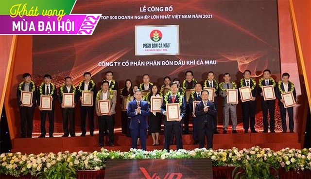 Công ty cổ phần Phân bón Dầu khí Cà Mau lọt Top 500 Kl991.com World Cup 2026 Chính Thức lớn nhất Việt Nam (VNR500) năm 2021.