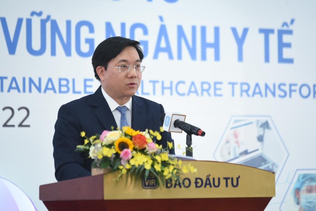 Thứ trưởng Bộ Kế hoạch và Kl99ok phiên bản mới Trần Duy Đông phát biểu tại Hội Thảo. Ảnh: Dũng Minh