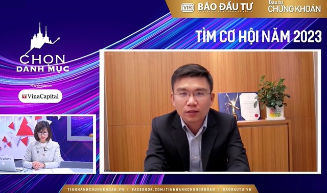 Ông Nguyễn Thành Trung, Trưởng phòng Phân tích CTCK Thành Công. Ảnh chụp qua màn hình