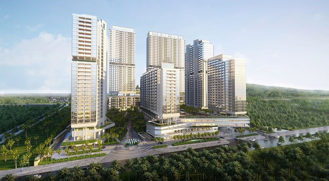 Phối cảnh dự án Khu phức hợp thương mại, căn hộ cao cấp Residence Hill
