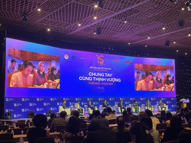 Diễn đàn M&A Việt Nam 2023: Chung tay cùng thịnh vượng  ảnh 32