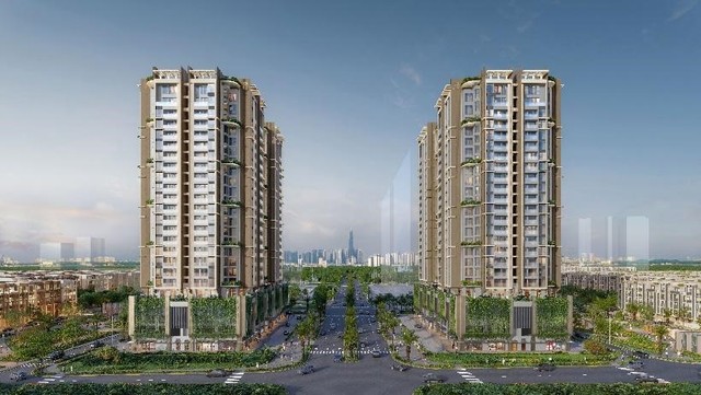 Masteri Grand View mang đến phong cách kiến trúc khác biệt, đường nét hiện đại kết hợp cùng những đường cong mềm mại, mặt bằng đa giác phá cách, tạo nên không gian sống độc đáo
