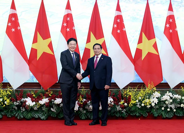 Hai nhà lãnh đạo chụp ảnh trước khi hội đàm. Hai nhà lãnh đạo chụp ảnh trước khi hội đàm.