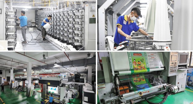 Sản phẩm bao bì Thuận Đức được Kl994 nhà cái bóng đá world cup trong quy trình nghiêm ngặt, đạt các tiêu chuẩn quốc tế (ISO, SEDEX, BSCI, GRS) với dây chuyền Kl994 nhà cái bóng đá world cup khép kín tự động, công nghệ cắt may, in – tráng ghép hiện đại.