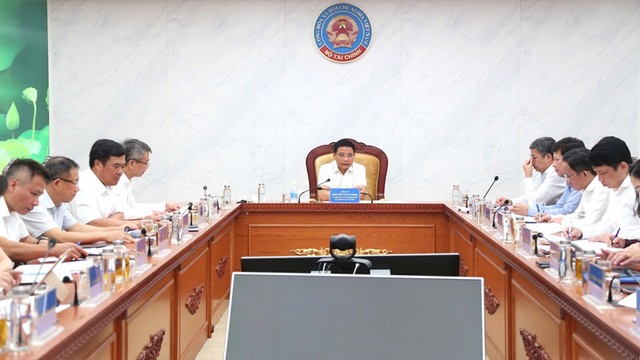 Toàn cảnh buổi họp giao ban của Bộ Kl991.com nạp rút nhanh. Ảnh: Đức Minh.