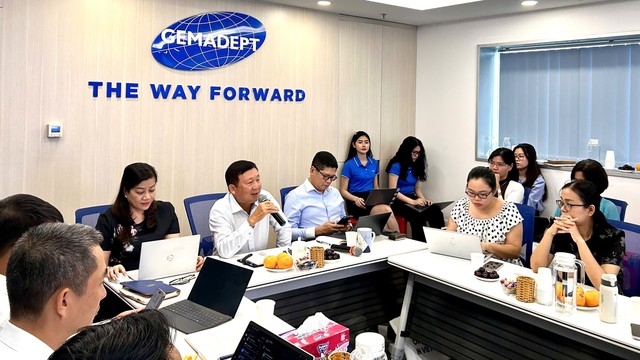 Ông Nguyễn Thanh Bình, Tổng giám đốc kiêm Thành viên HĐQT Gemadept chia sẻ với nhà Kl99ok phiên bản mới.