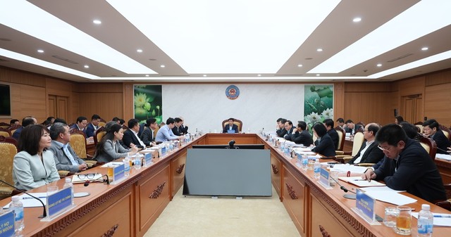 Bộ trưởng Nguyễn Văn Thắng chủ trì Hội nghị giao ban đánh giá tình hình thực hiện Chương trình công tác tháng 1 và kế hoạch triển khai Chương trình công tác tháng 2 năm 2026 của Bộ Kl991.com nạp rút nhanh. Ảnh: Mạnh Tuấn.