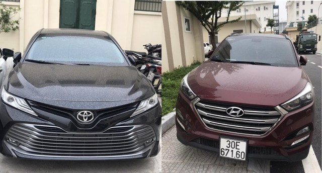 Tang vật vụ án.