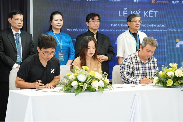 Ký kết hợp tác chiến lược giữa CTDA, HBA và MEXC Ventures.