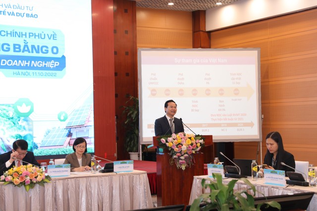 Ông Phạm Văn Tấn, Phó cục trưởng Cục biến đổi khí hậu, Bộ Tài nguyên và Môi trường