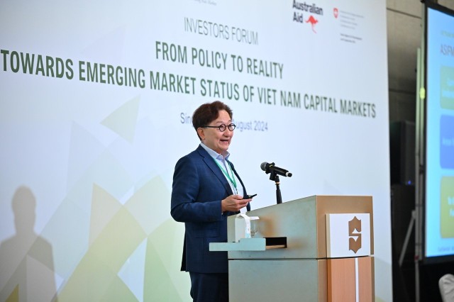 Ông Lyndon Chao, Giám đốc điều hành Bộ phận 99Kl99 link đăng nhập và giao dịch ASIFMA phát biểu tại Diễn đàn