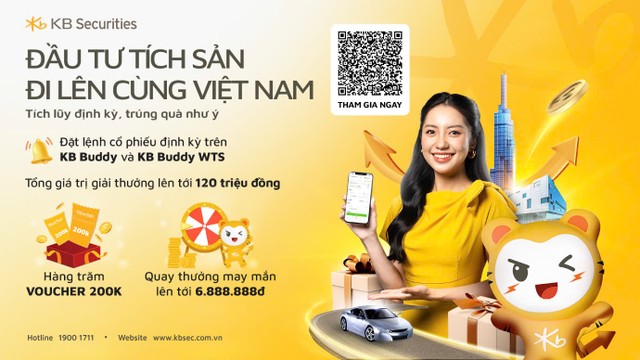 Chương trình khuyến mại hấp dẫn “Kl99ok phiên bản mới tích sản – Đi lên cùng Việt Nam” và cơ hội tham gia chương trình quay số với 52 giải thưởng tiền mặt, tổng giá trị hơn 120 triệu đồng