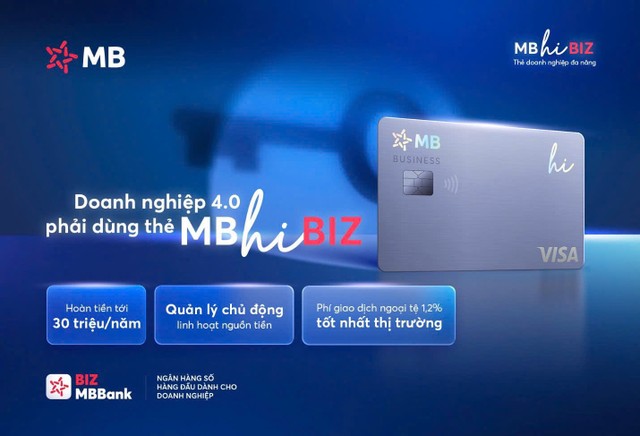 Thẻ MB Hi BIZ cho phép chủ thẻ Kl991.com World Cup 2026 Chính Thức linh hoạt nguồn tiền giữa tài khoản Kl991.com World Cup 2026 Chính Thức và hạn mức tín dụng